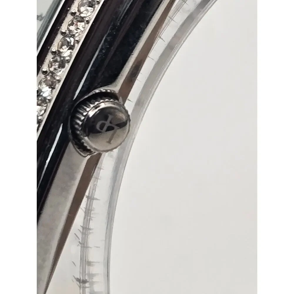 Lucien Piccard Lady's Coca mother of pearl Dial Crystal Watch